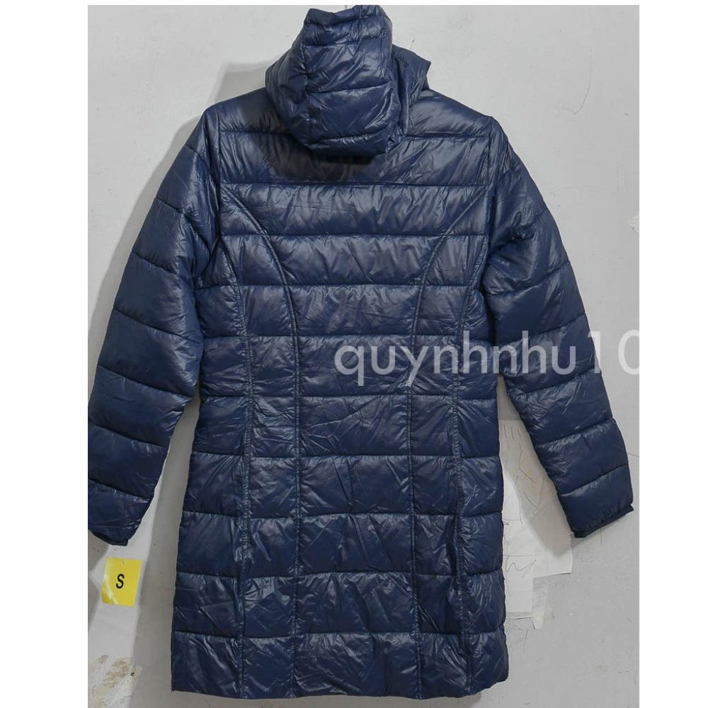 Aventure Ladies' 3/4 Length Puffer Jacket in BLue - Picture 6 of 7